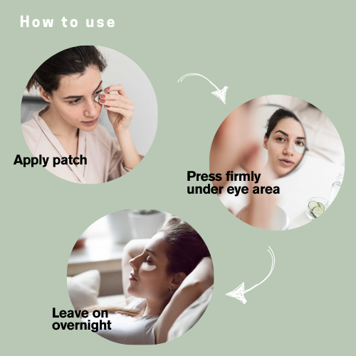 Target Eye Wrinkles While You Sleep ✨ Microneedle Patches for under eye wrinkles