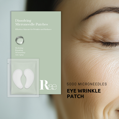 Target Eye Wrinkles While You Sleep ✨ Microneedle Patches for under eye wrinkles