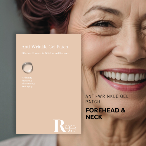 The Anti-Wrinkle Gel Patches for Forehead, Frownline & Neck