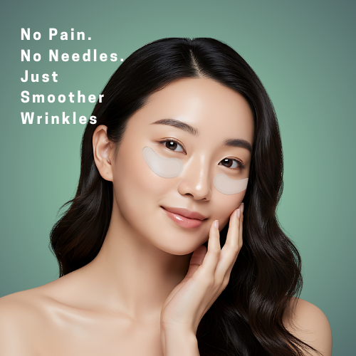 Tampalan Kedutan Mata Microneedle - 3 Pasang